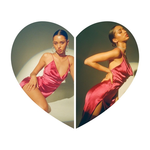 New Princess polly Lioness walk the line satin midi dress - Picture 5 of 12